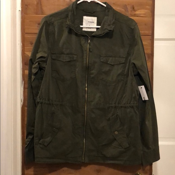 Sonoma Jackets & Blazers - Sonoma Olive Green Utility Jacket